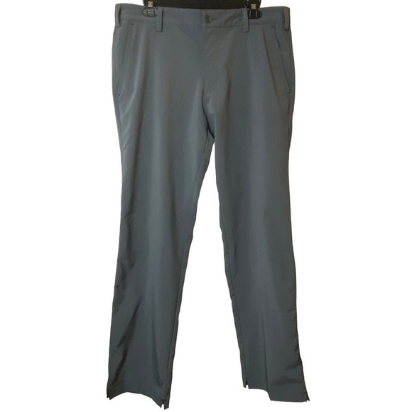 Adidas Golf Pants Gray‎ Lightweight Activewear Athletic Size 34 - Picture 1 of 8